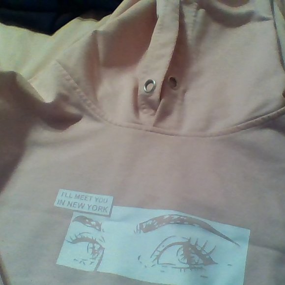 Romwe Pink Hoodie - Picture 4 of 9